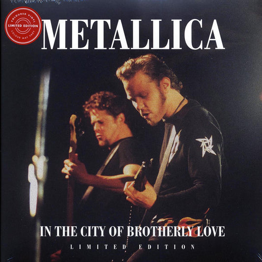 Metallica In The City Of Brotherly Love 1998 2LP Red Vinyl