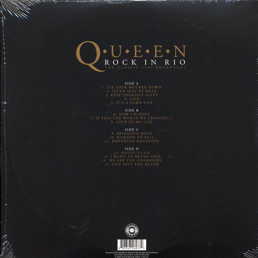 Queen - Rock In Rio 1985 - 2LP Clear Vinyl