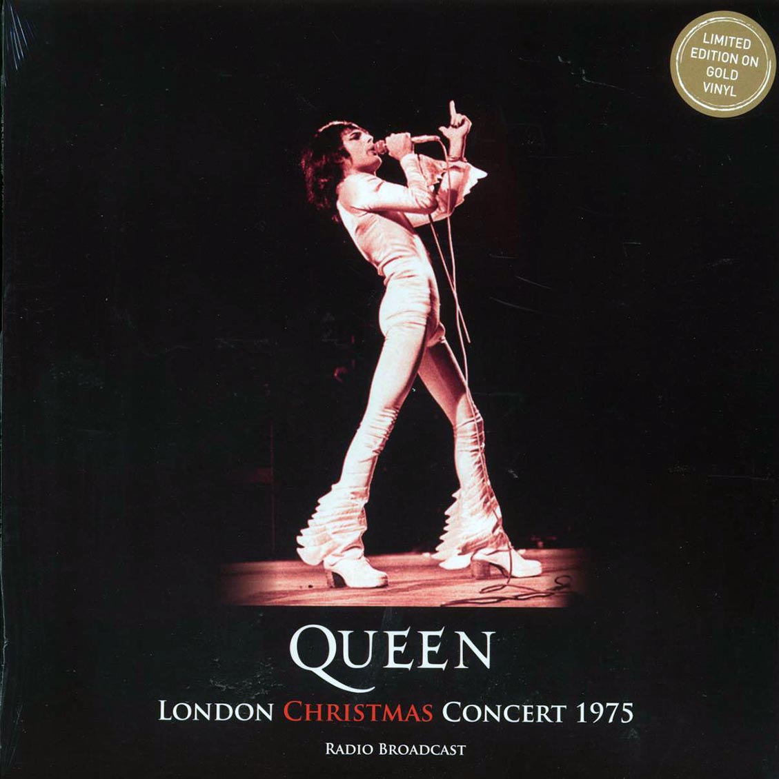 Queen - London Christmas Concert 1975 Gold Vinyl