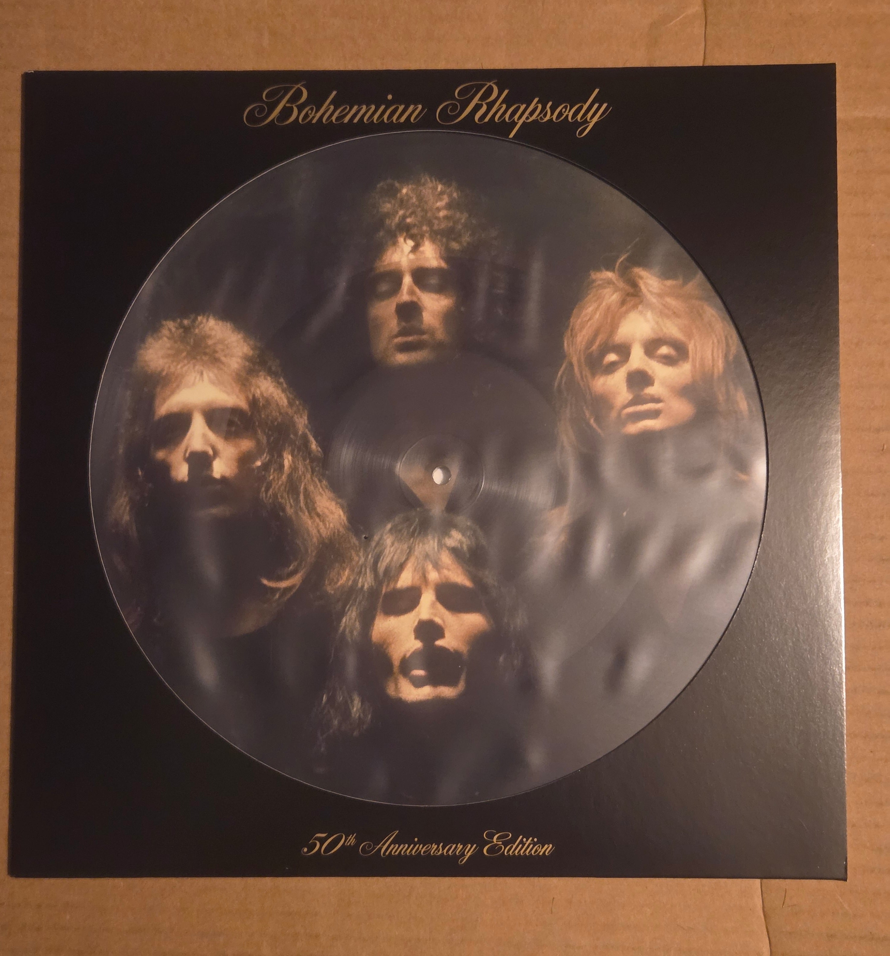 Queen Bohemian Rhapsody 50th Anniversary Picture Disc