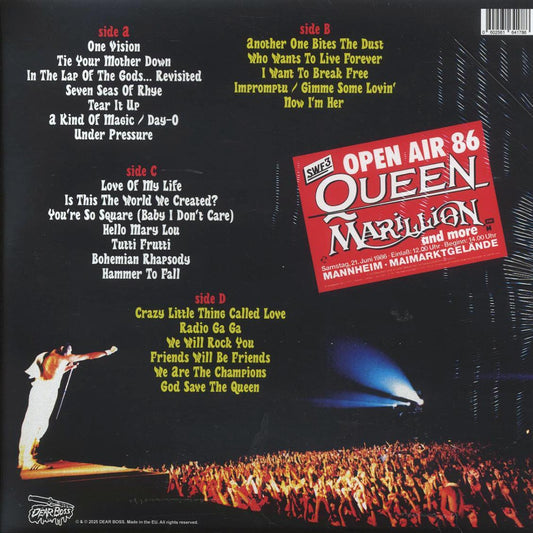 Queen - Reigns The World - Live In Mannheim 1986 - 2LP Color Vinyl